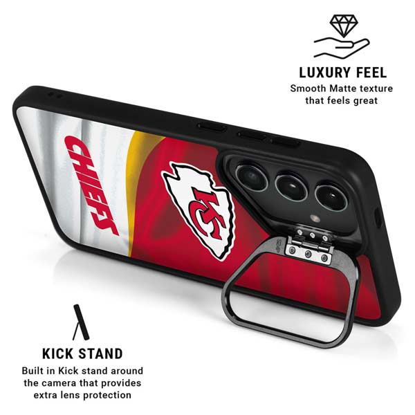 NFL Kansas City Chiefs Galaxy S25 Plus Kickstand Case