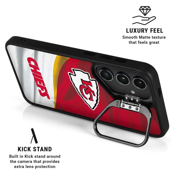 NFL Kansas City Chiefs Galaxy S25 Ultra Kickstand Case