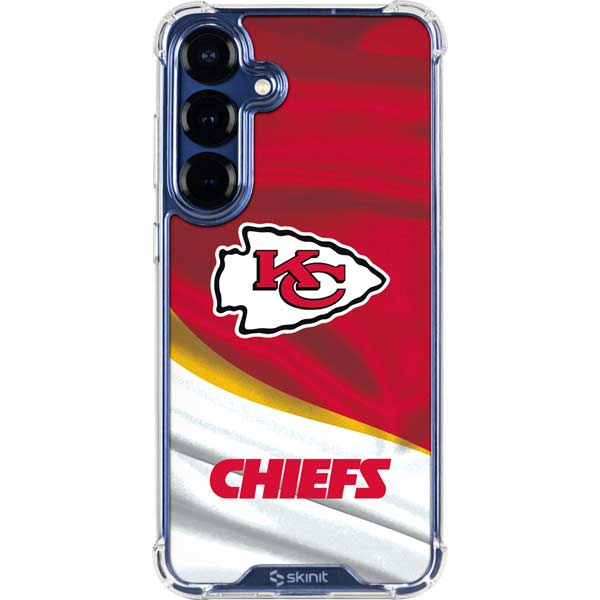 NFL Kansas City Chiefs Galaxy S25 Plus Clear Case