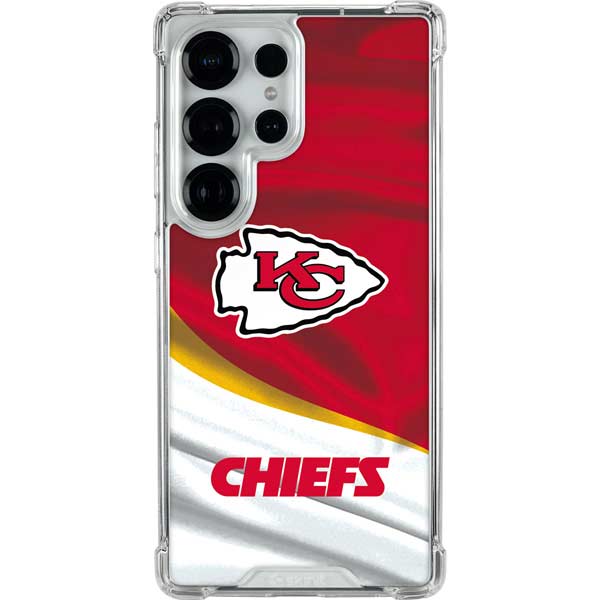 NFL Kansas City Chiefs Galaxy S26 Ultra Clear Case