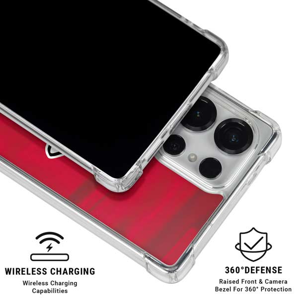 NFL Kansas City Chiefs Galaxy S26 Ultra Clear Case