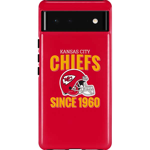 NFL Kansas City Chiefs Helmet Pixel Cases