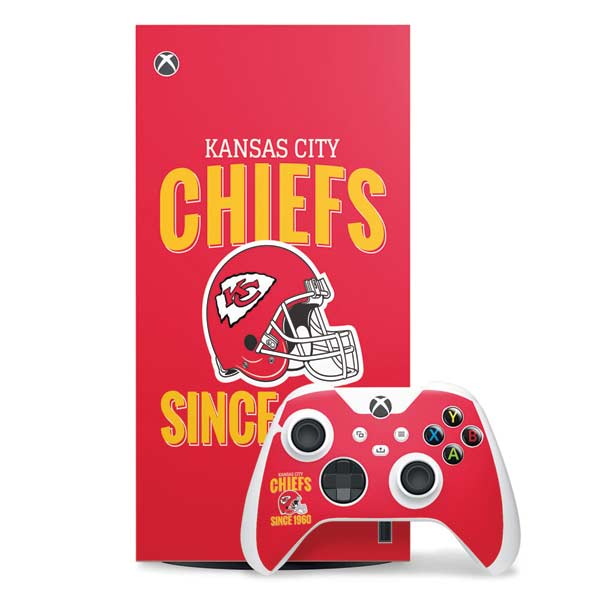 NFL Kansas City Chiefs Helmet Xbox Series X Skins