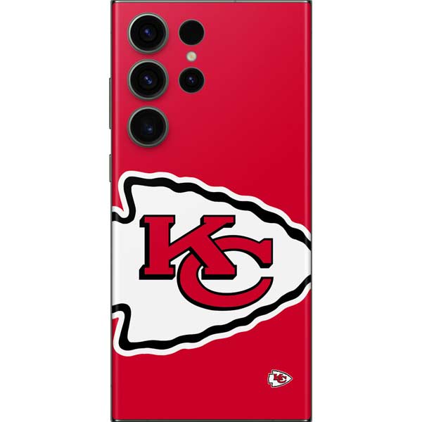 NFL Kansas City Chiefs Large Logo Galaxy Skins