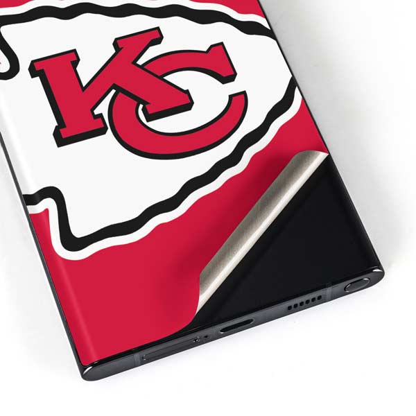 NFL Kansas City Chiefs Large Logo Galaxy Skins