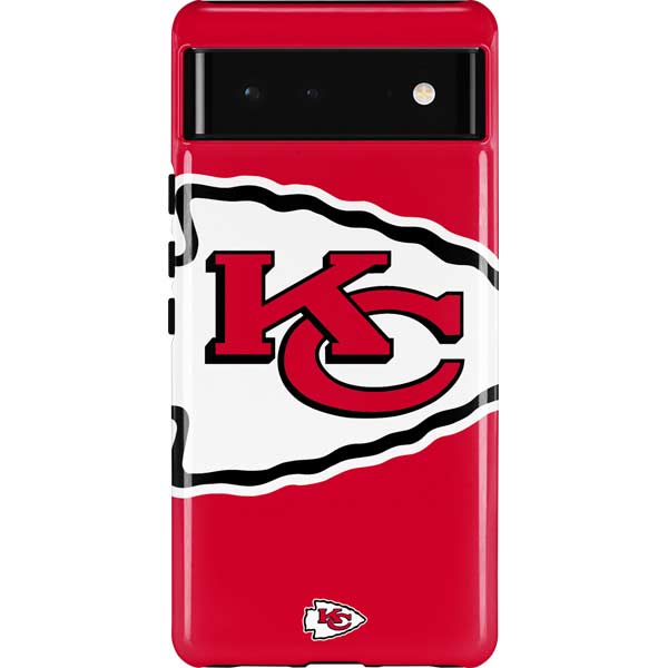 NFL Kansas City Chiefs Large Logo Pixel Cases