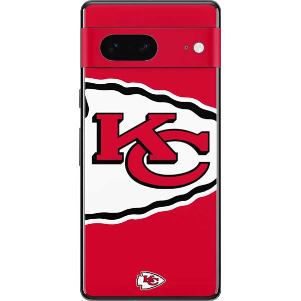 NFL Kansas City Chiefs Large Logo Pixel Skins