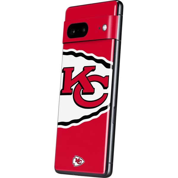 NFL Kansas City Chiefs Large Logo Pixel Skins