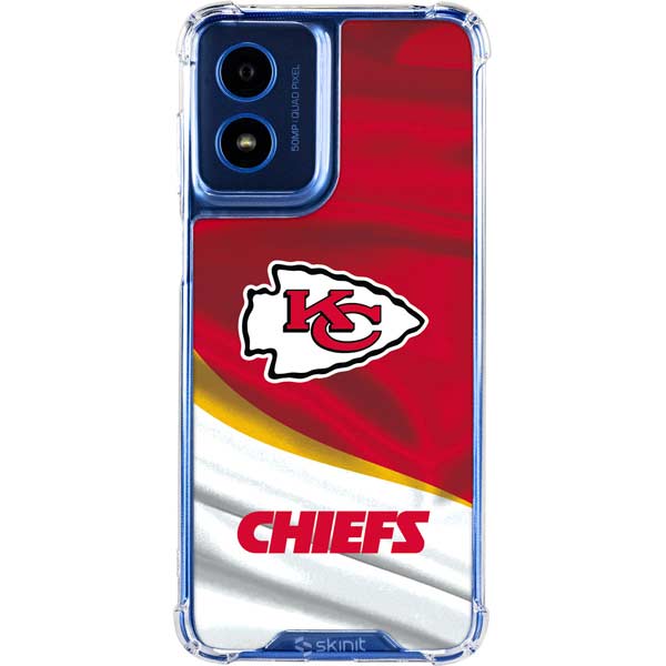 NFL Kansas City Chiefs Moto G Play 4G Clear Case | Transparent Phone Cases   Skinit