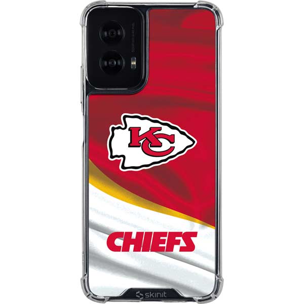 NFL Kansas City Chiefs Moto G Power 5G (2024) Clear Case