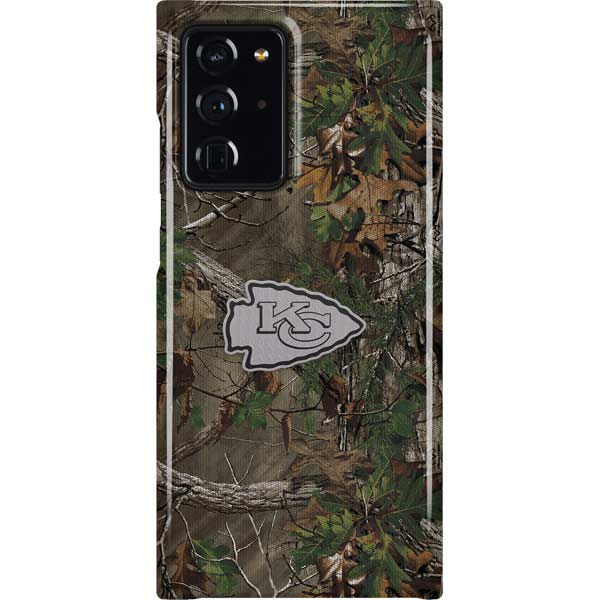 NFL Kansas City Chiefs Realtree Xtra Green Camo Galaxy Cases