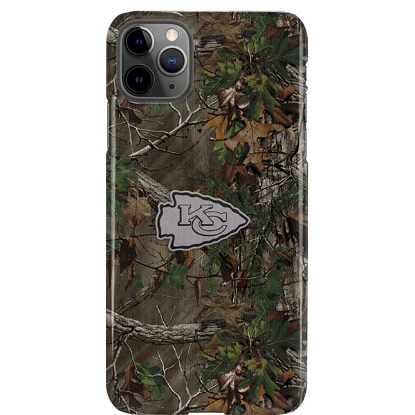 NFL Kansas City Chiefs Realtree Xtra Green Camo iPhone Cases
