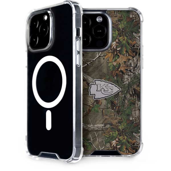 NFL Kansas City Chiefs Realtree Xtra Green Camo iPhone Cases