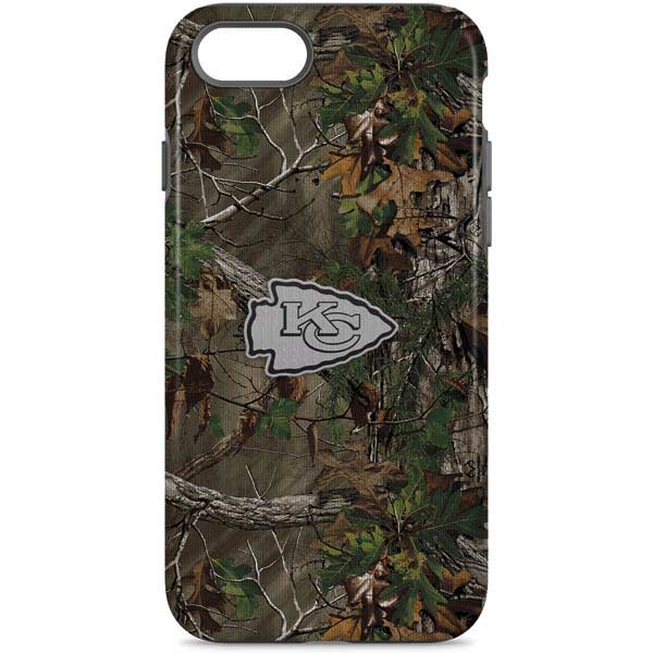 NFL Kansas City Chiefs Realtree Xtra Green Camo iPhone Cases