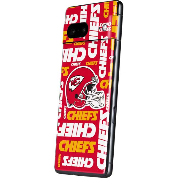 NFL Kansas City Chiefs Red Blast Pixel Skins