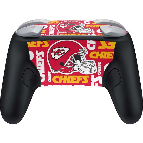 NFL Kansas City Chiefs Red Blast Nintendo Switch 2 (2025) Pro Controller Skin