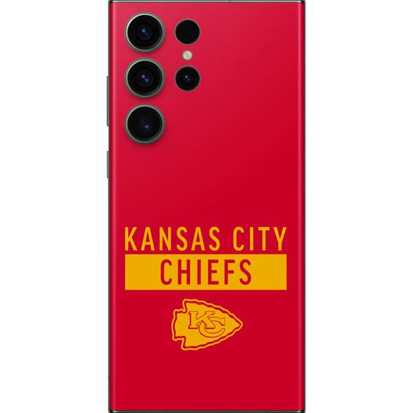 NFL Kansas City Chiefs Red Performance Series Galaxy Skins