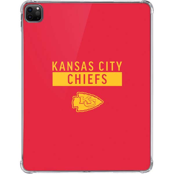 NFL Kansas City Chiefs Red Performance Series iPad Pro 11in (2024) Clear Case