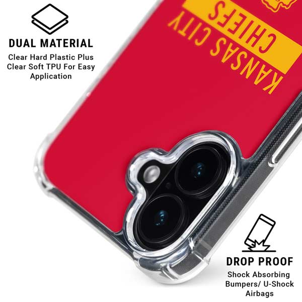 NFL Kansas City Chiefs Red Performance Series iPhone 17 MagSafe Case