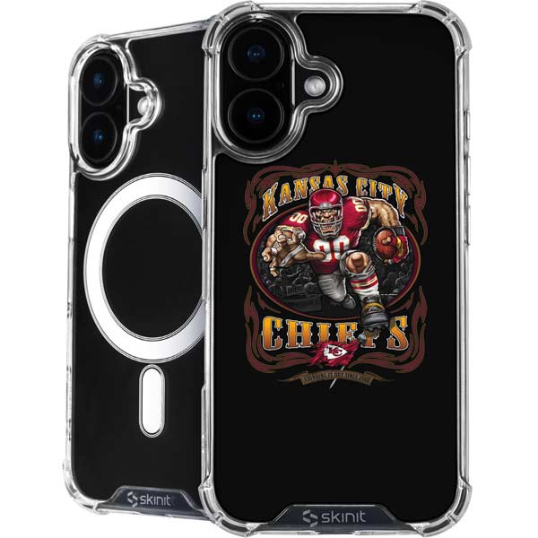 Liquid Blue NFL Kansas City Chiefs Running Back iPhone 17 MagSafe Case