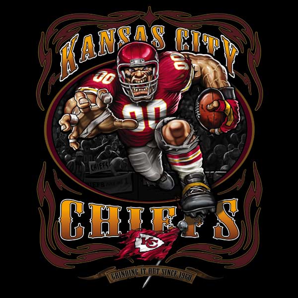Liquid Blue NFL Kansas City Chiefs Running Back iPhone XS Pro Case