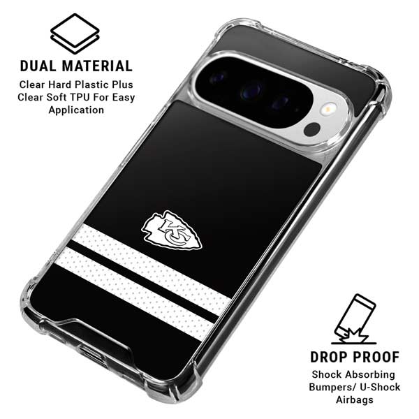 NFL Kansas City Chiefs Shutout Google Pixel 10 Pro Clear Case