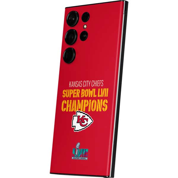 NFL Kansas City Chiefs Super Bowl LVII Champions Galaxy Skins