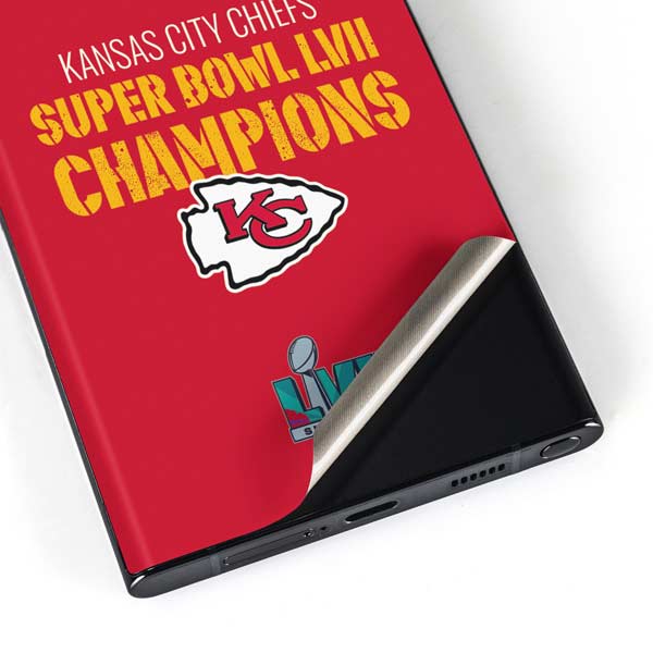 NFL Kansas City Chiefs Super Bowl LVII Champions Galaxy Skins