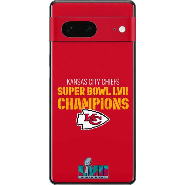 NFL Kansas City Chiefs Super Bowl LVII Champions Pixel Skins