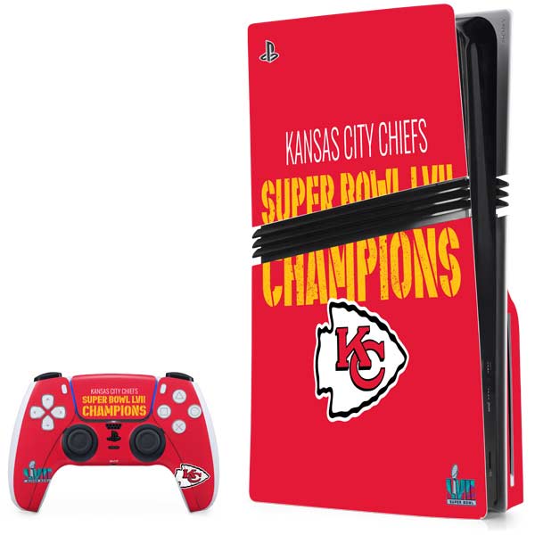 NFL Kansas City Chiefs Super Bowl LVII Champions PlayStation PS5 Skins