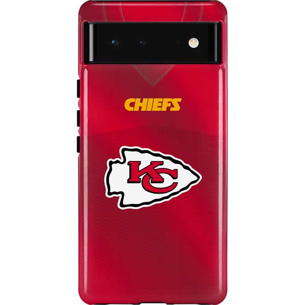 NFL Kansas City Chiefs Team Jersey Pixel Cases