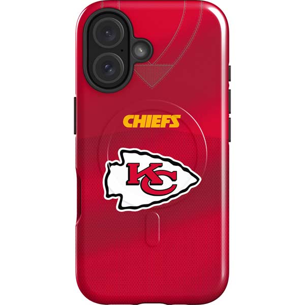 NFL Kansas City Chiefs Team Jersey iPhone 16 Magsafe Impact Case