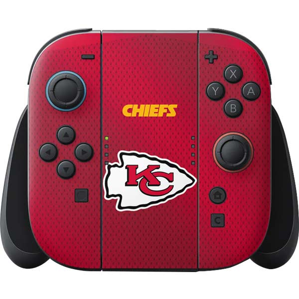 NFL Kansas City Chiefs Team Jersey Nintendo Skins
