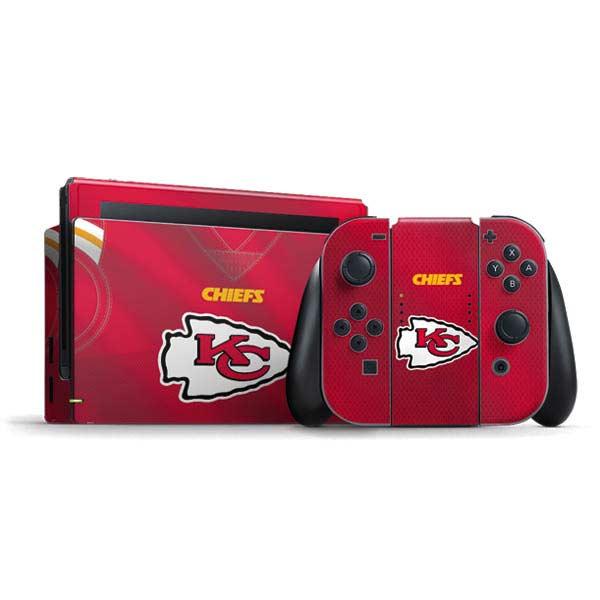NFL Kansas City Chiefs Team Jersey Nintendo Skins