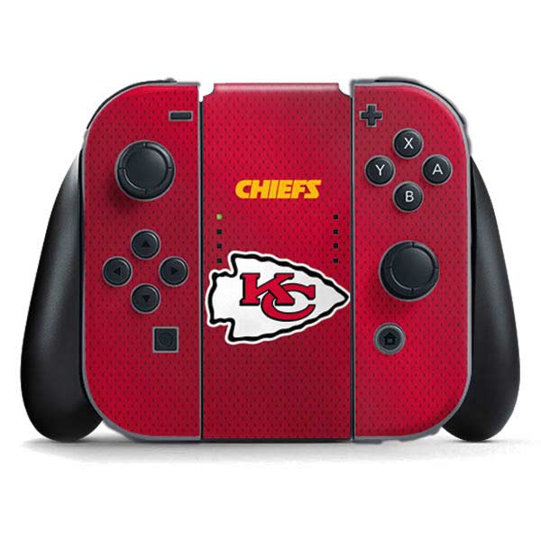 NFL Kansas City Chiefs Team Jersey Nintendo Skins