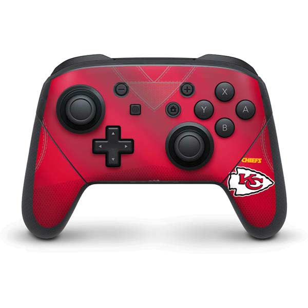 NFL Kansas City Chiefs Team Jersey Nintendo Skins