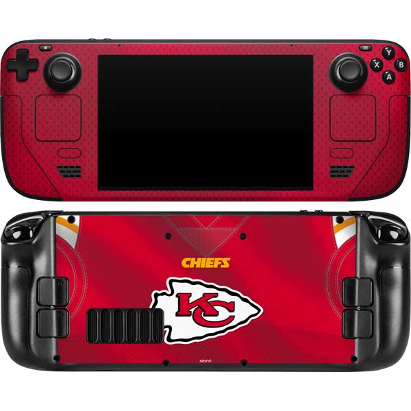NFL Kansas City Chiefs Team Jersey Steam Deck Handheld Gaming Computer ...