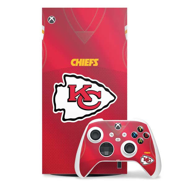 NFL Kansas City Chiefs Team Jersey Xbox Series X Skins