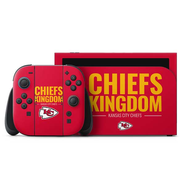 NFL Kansas City Chiefs Team Motto Nintendo Skins
