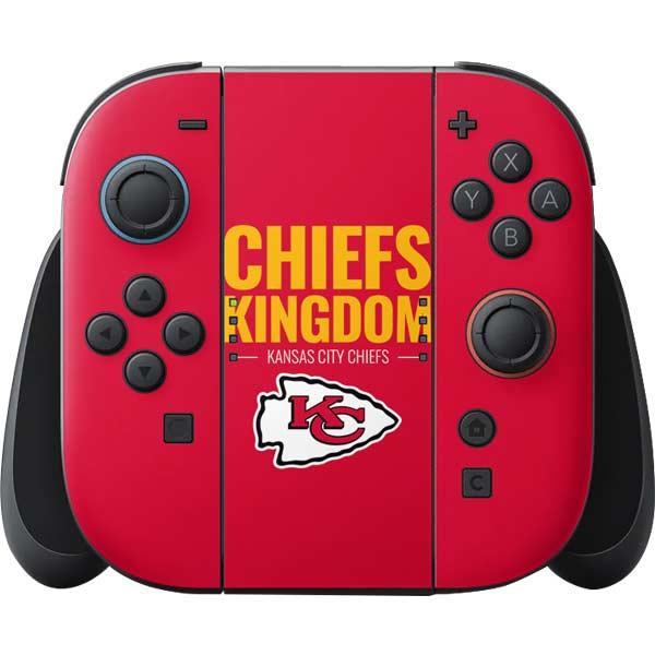 NFL Kansas City Chiefs Team Motto Nintendo Skins