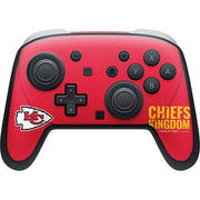 NFL Kansas City Chiefs Team Motto Nintendo Skins