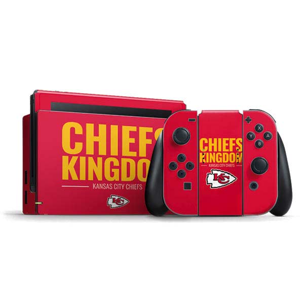 NFL Kansas City Chiefs Team Motto Nintendo Skins