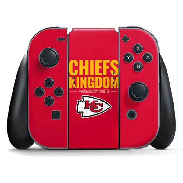 NFL Kansas City Chiefs Team Motto Nintendo Skins