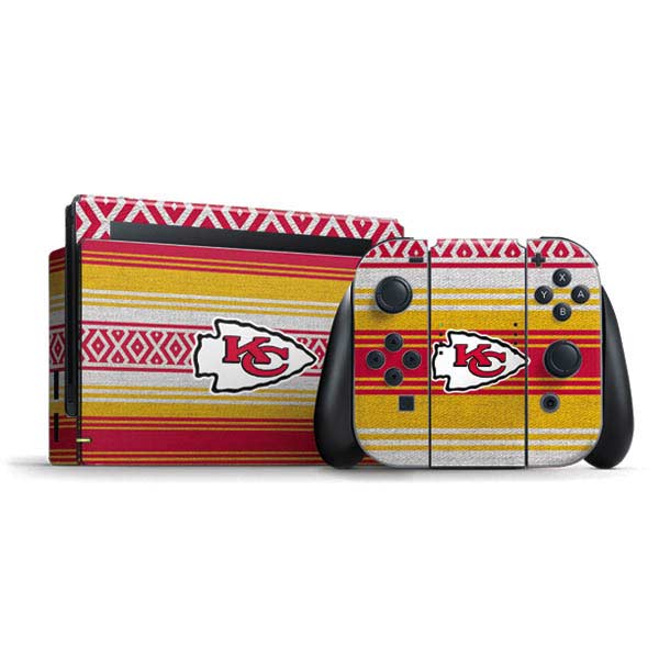 NFL Kansas City Chiefs Trailblazer Nintendo Skins