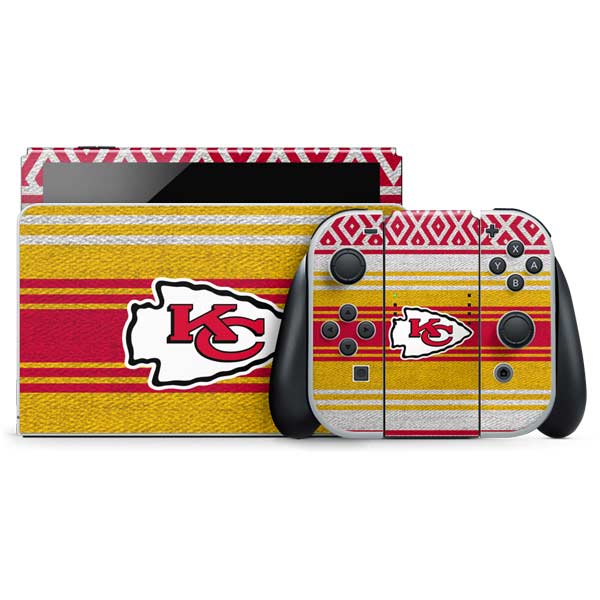 NFL Kansas City Chiefs Trailblazer Nintendo Skins