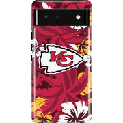 NFL Kansas City Chiefs Tropical Print Pixel Cases