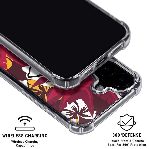NFL Kansas City Chiefs Tropical Print iPhone 17 MagSafe Case