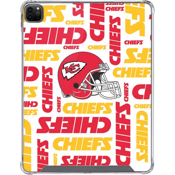 NFL Kansas City Chiefs White Blast iPad Cases
