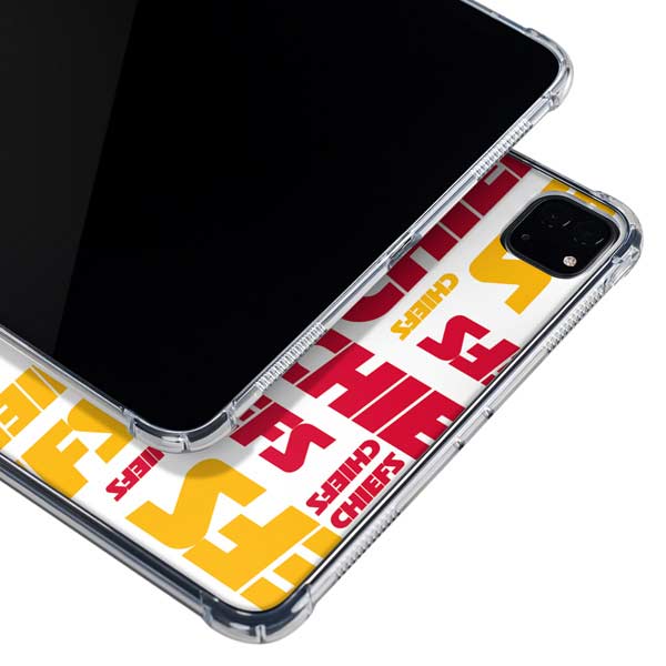 NFL Kansas City Chiefs White Blast iPad Cases