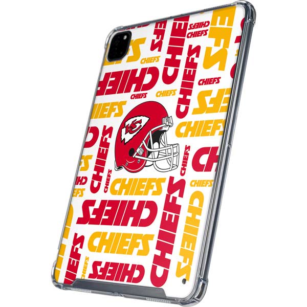 NFL Kansas City Chiefs White Blast iPad Cases
